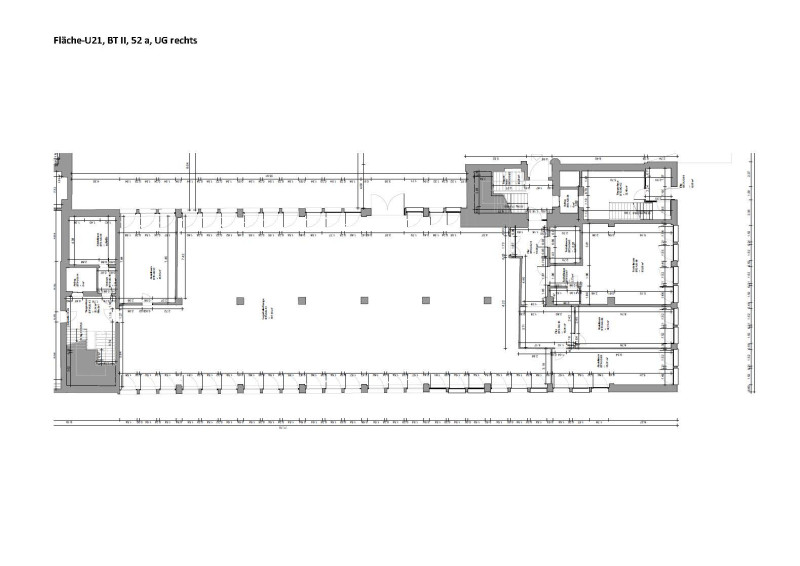 Grundriss Fläche-U21, BT II, 52 a, UG rechts